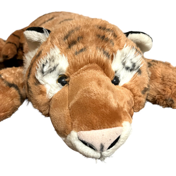 Wild Republic Tiger 32" Large Realistic Plush Stuffed Kids Animal Pillow Toy - Picture 4 of 12